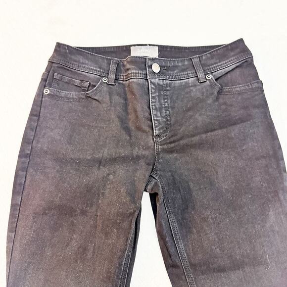 Chicos So Slimming Bootcut Black Denim Jeans Size 0 Short NWT - Picture 6 of 9